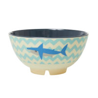 Shark Print Melamine Bowl Rice DK